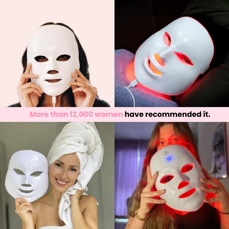 HerGlowFactory LED Facial Mask