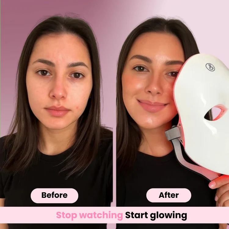 HerGlowFactory LED Facial Mask